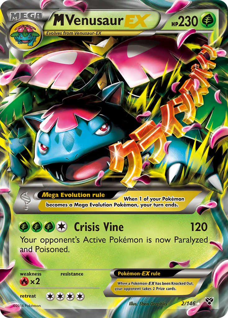 M Venusaur-EX from XY