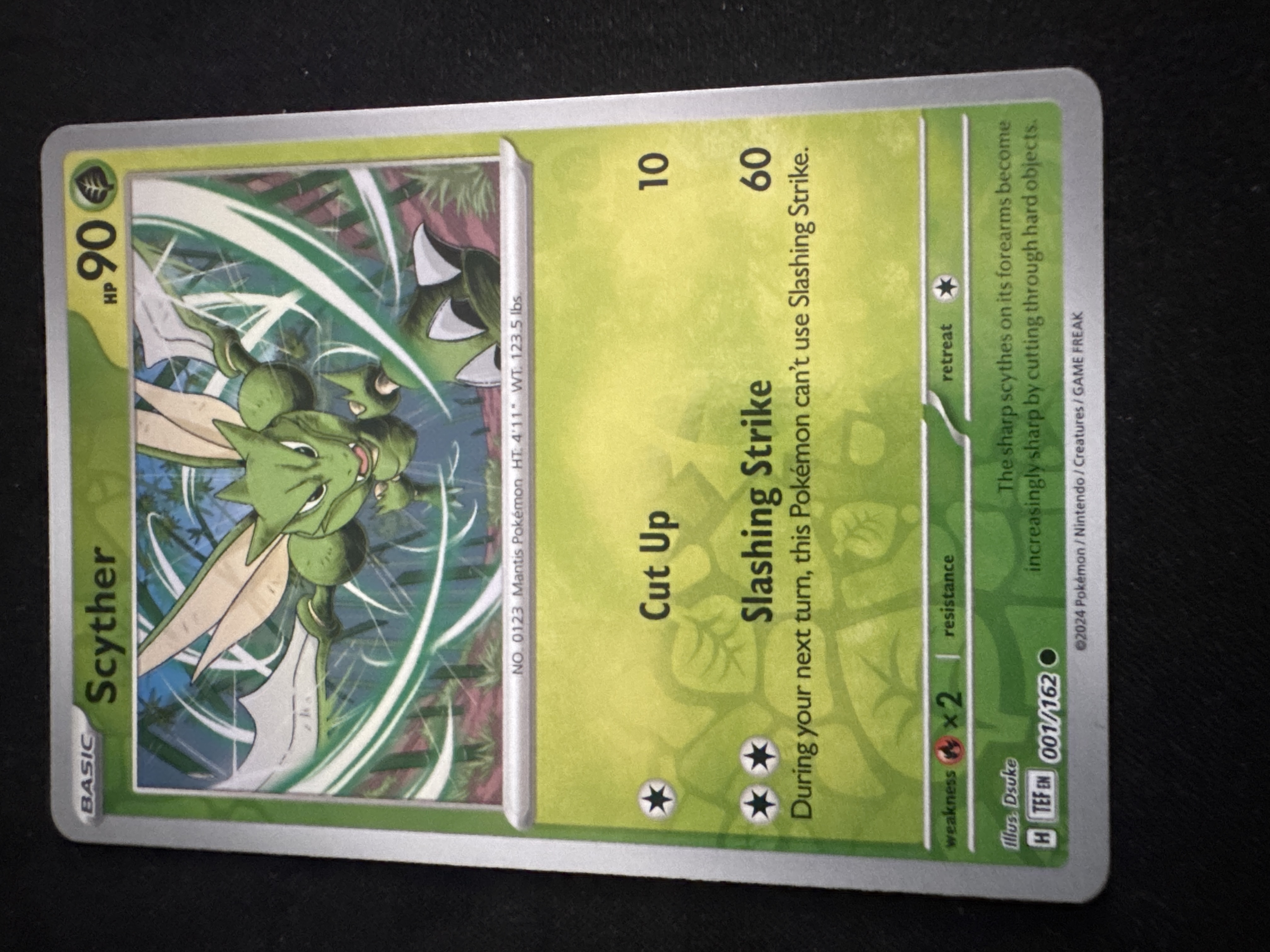 Scyther from Temporal Forces