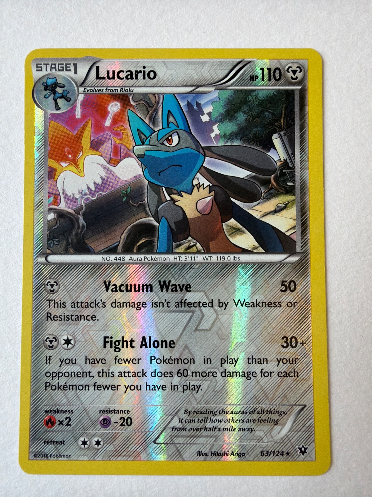 Lucario from Fates Collide