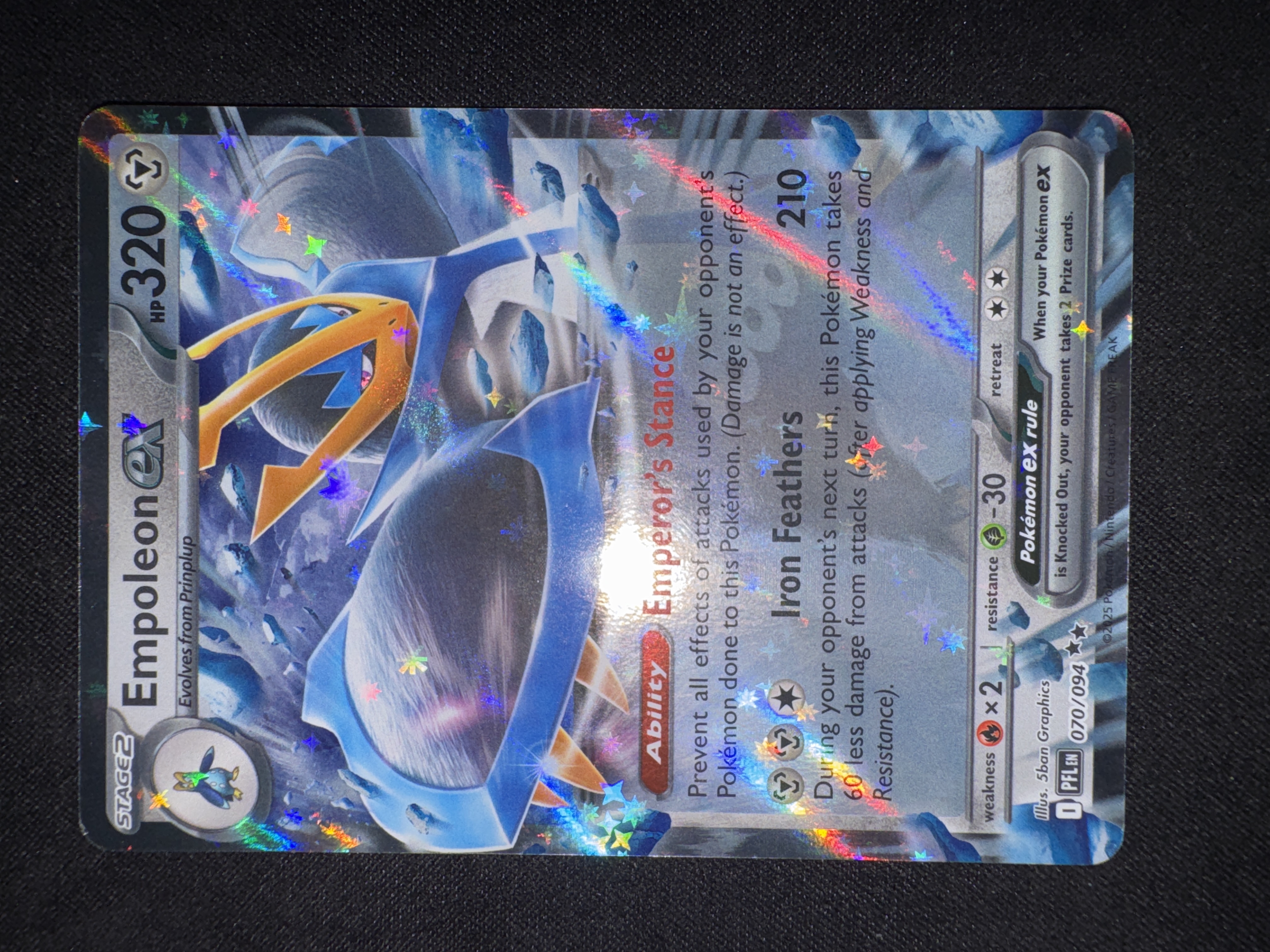 Empoleon ex from Phantasmal Flames