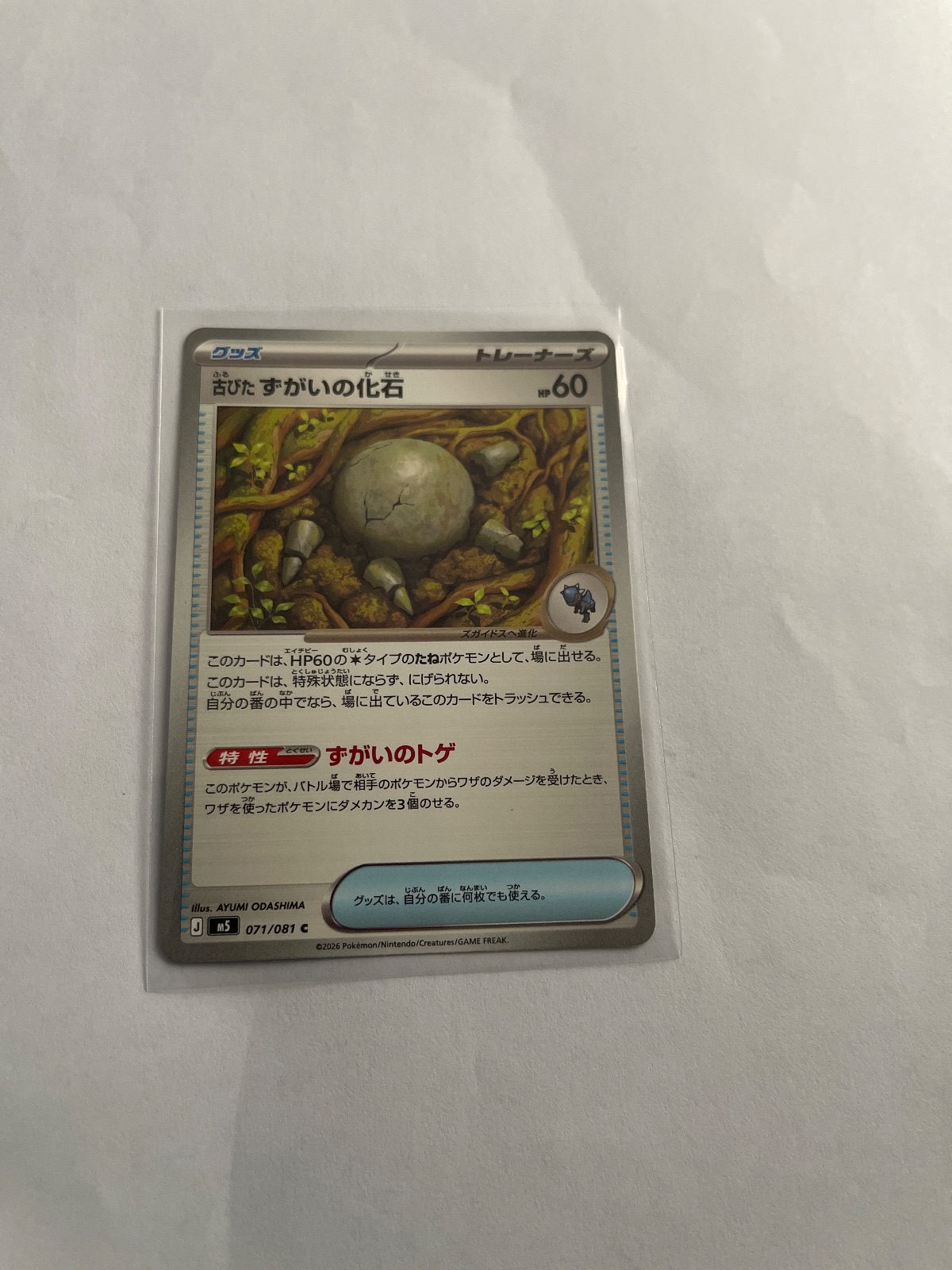 Fossil Pokémon from sv1a