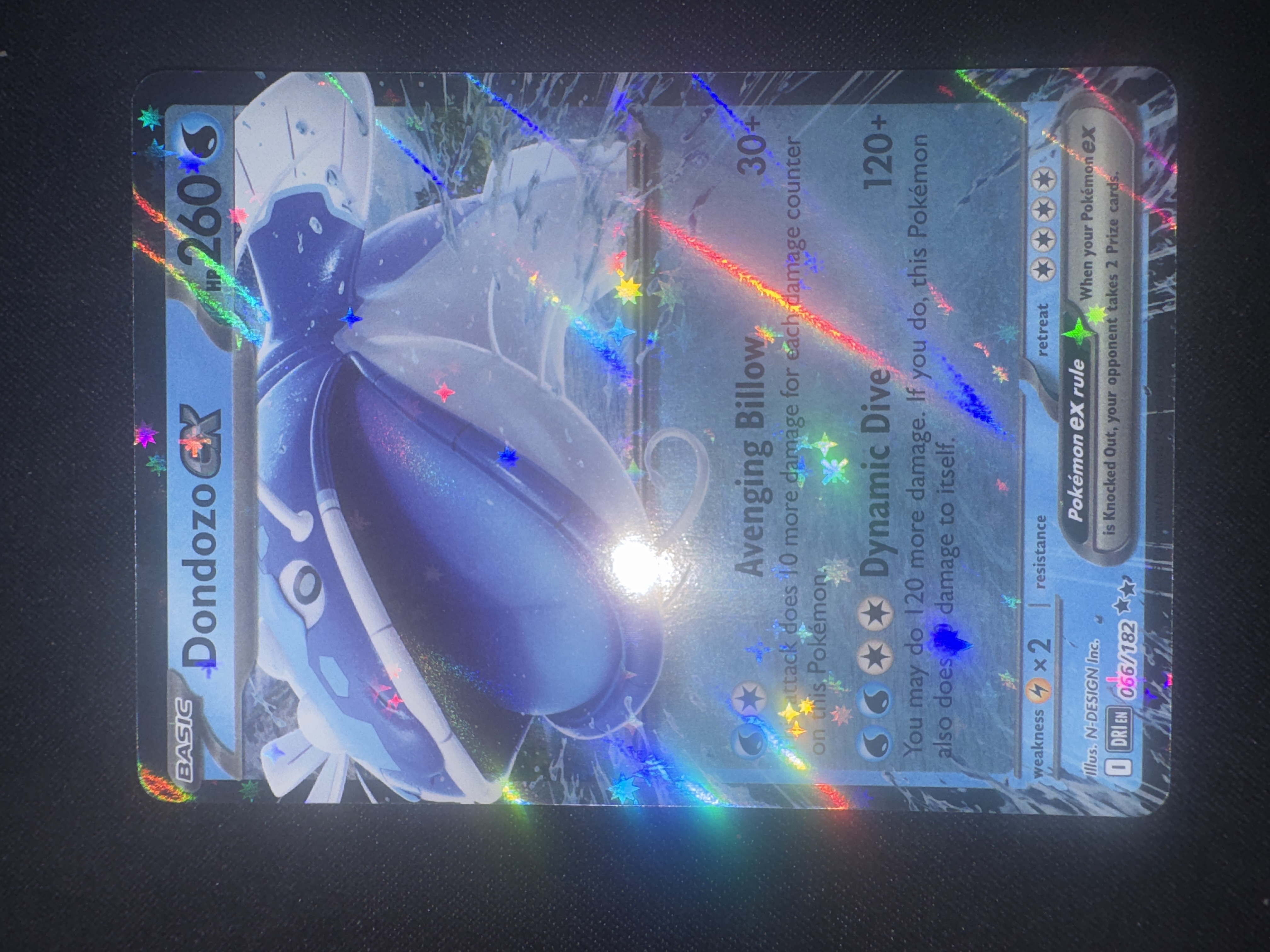 Dondozo ex from Destined Rivals
