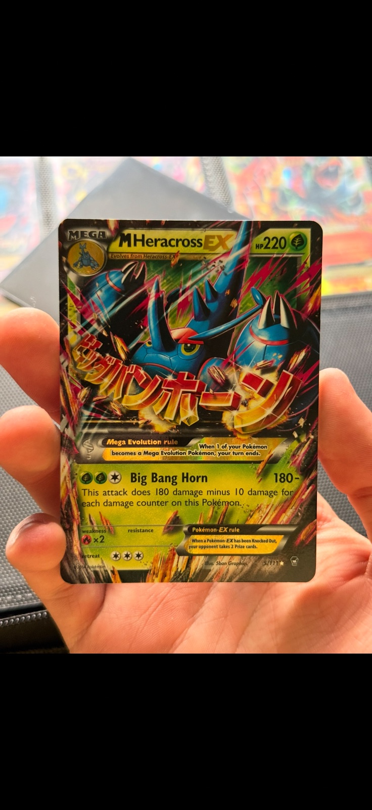 M Heracross-EX from Furious Fists