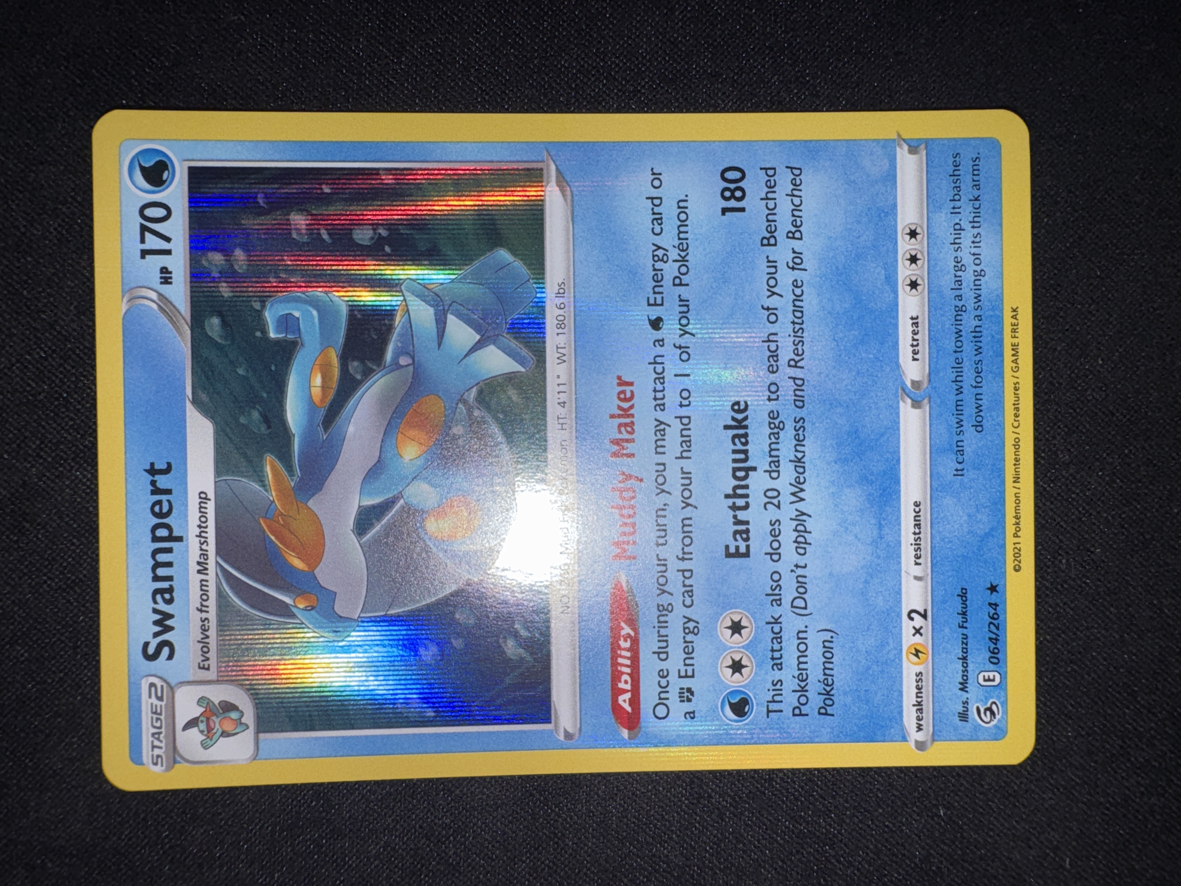 Swampert from Fusion Strike