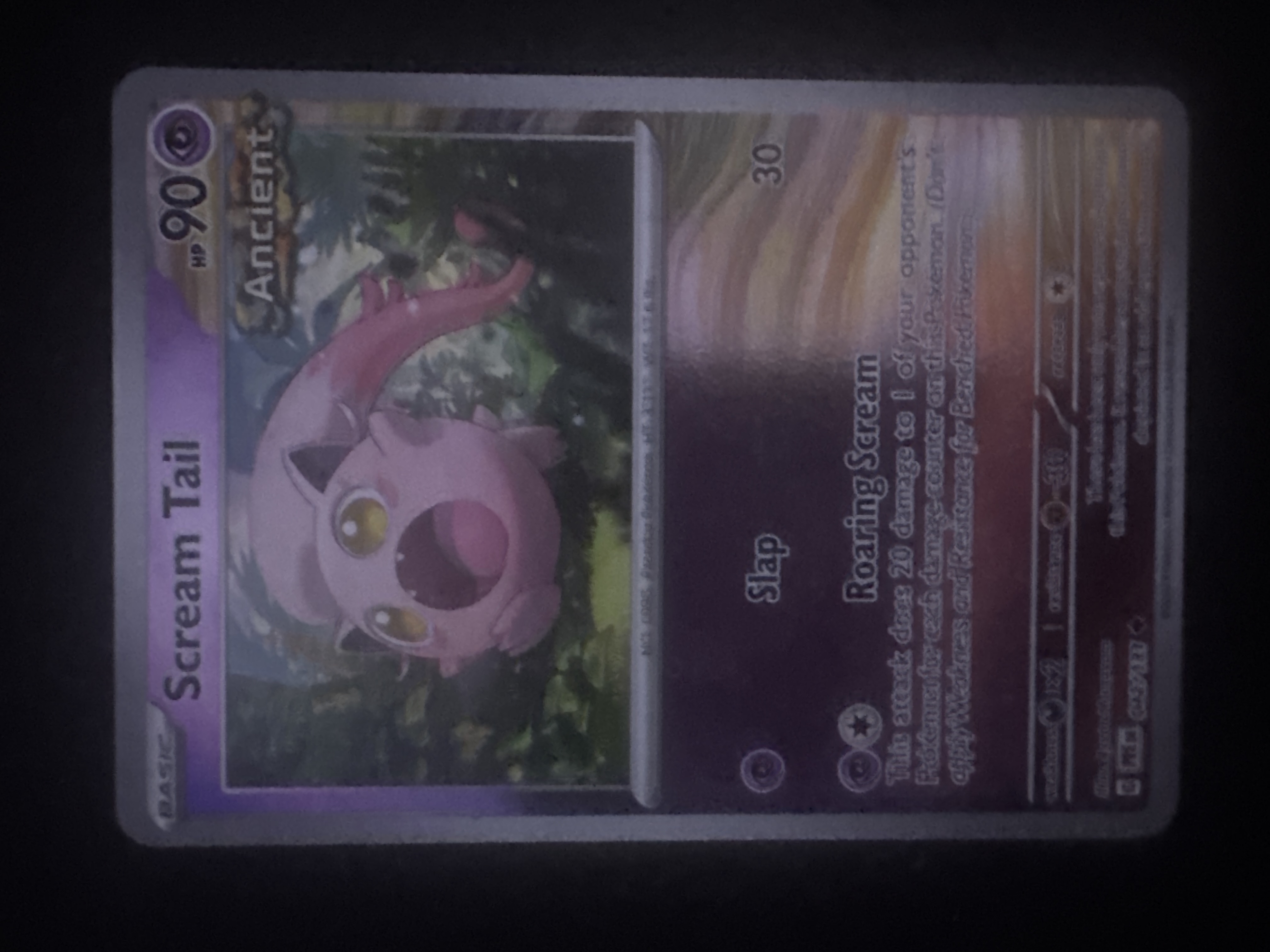 Scream Tail from Prismatic Evolutions