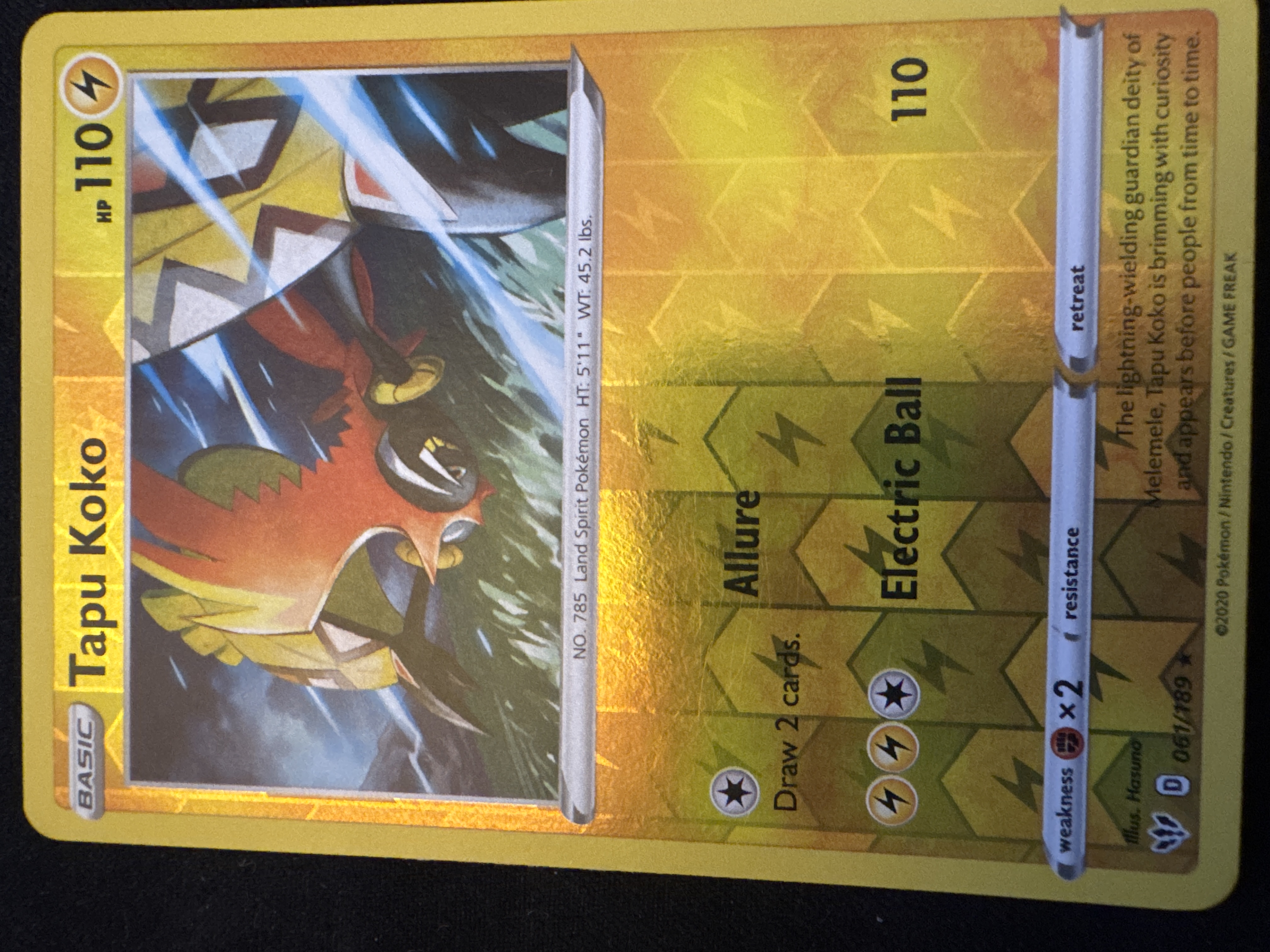 Tapu Koko from Darkness Ablaze