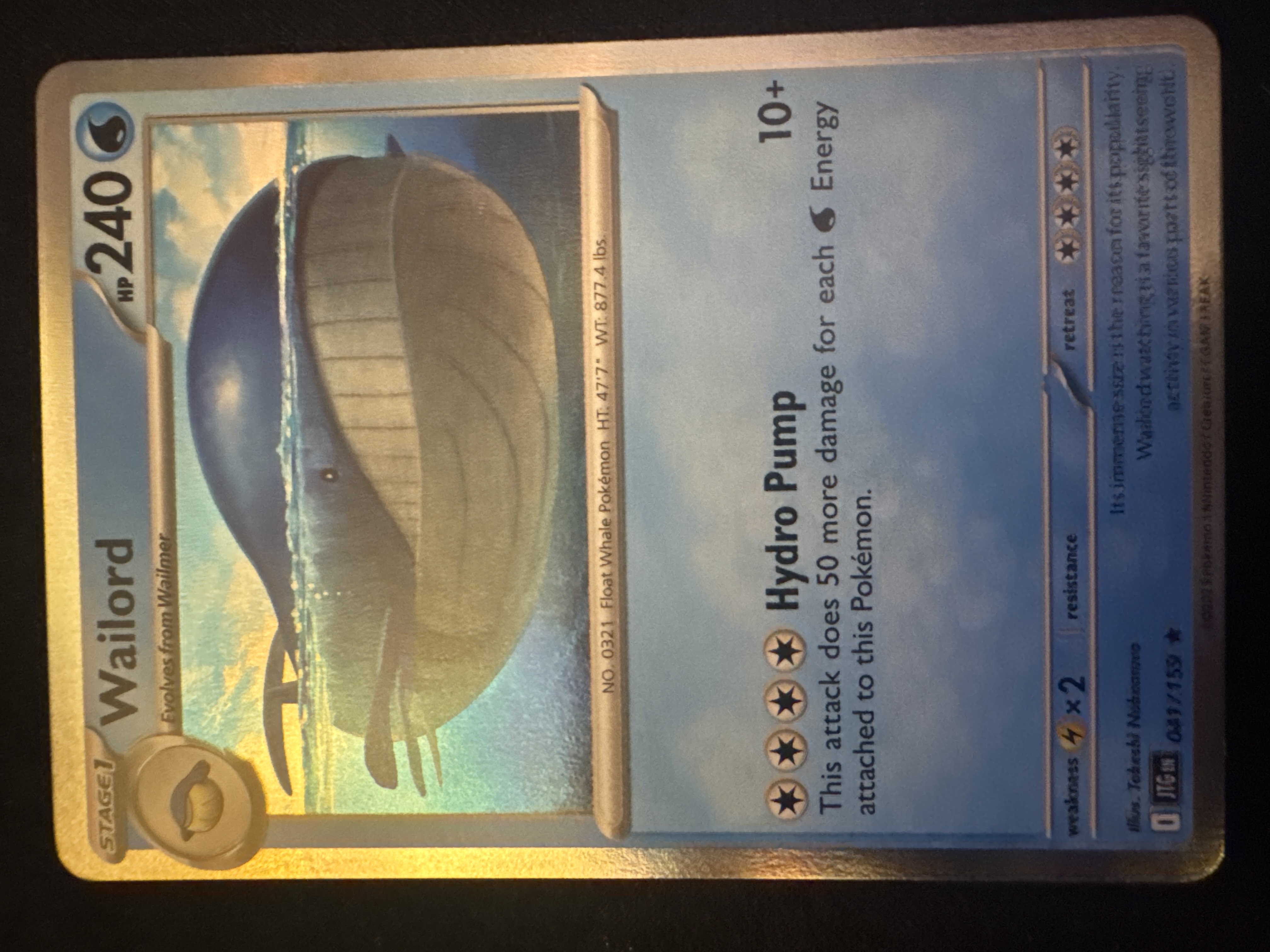 Wailord from Journey Together