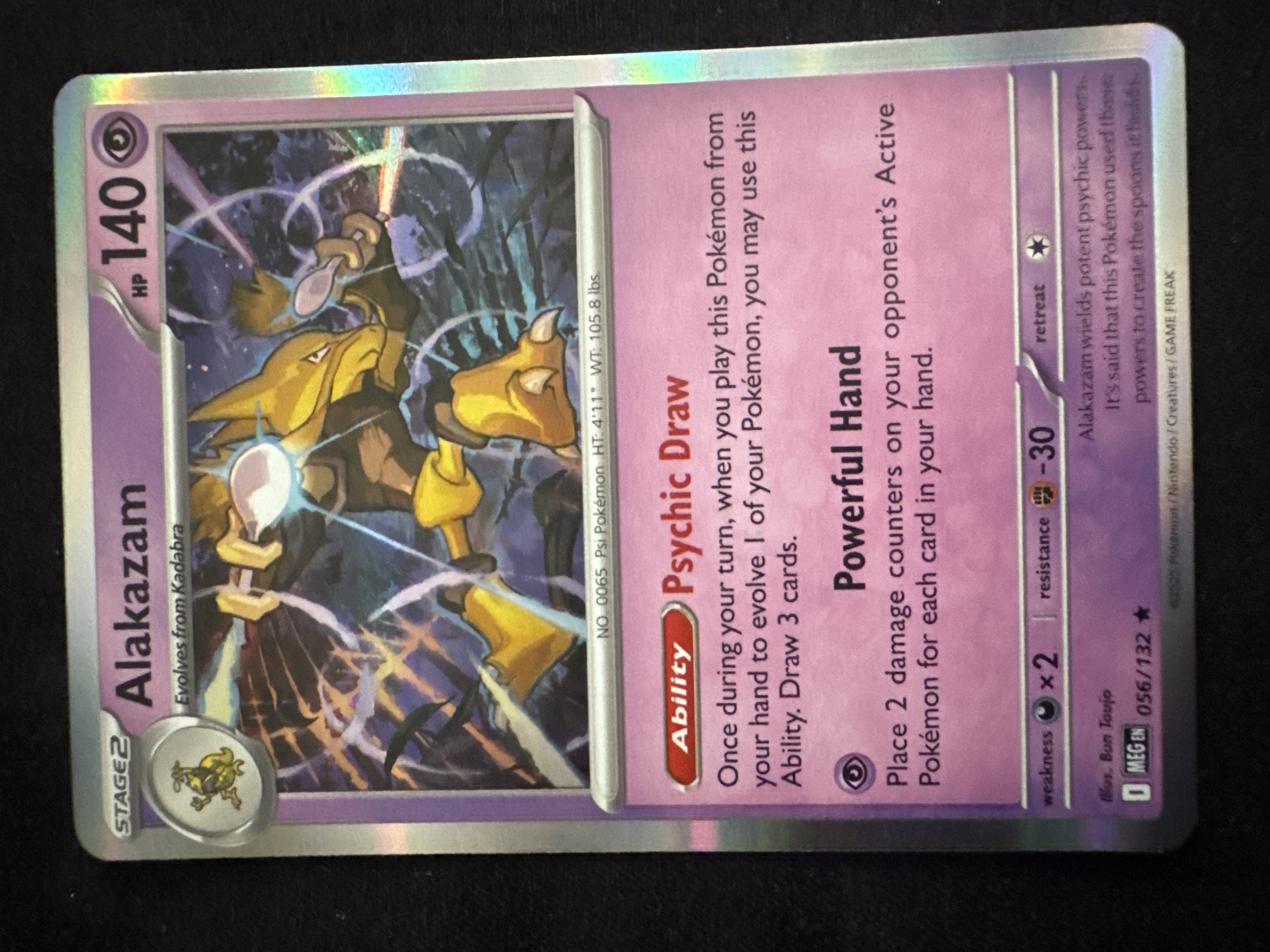 Alakazam from Mega Evolution