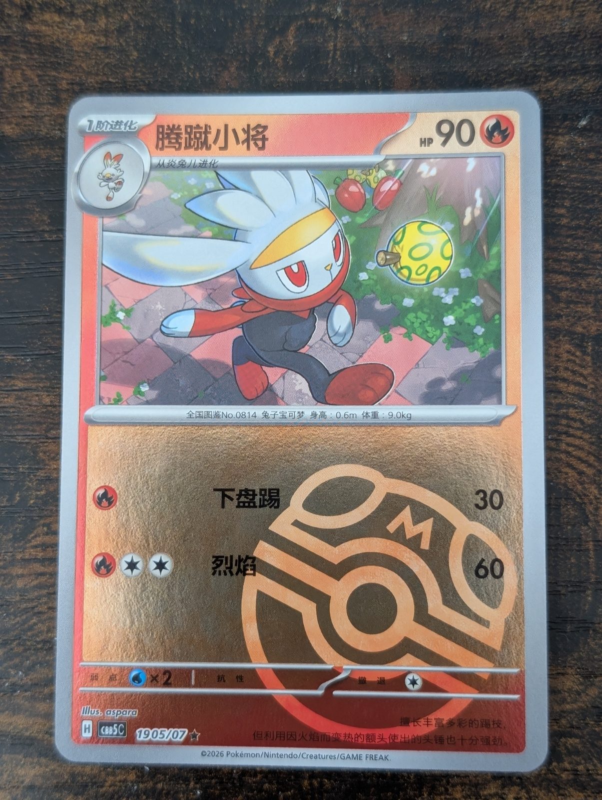 Scorbunny from Start Deck
