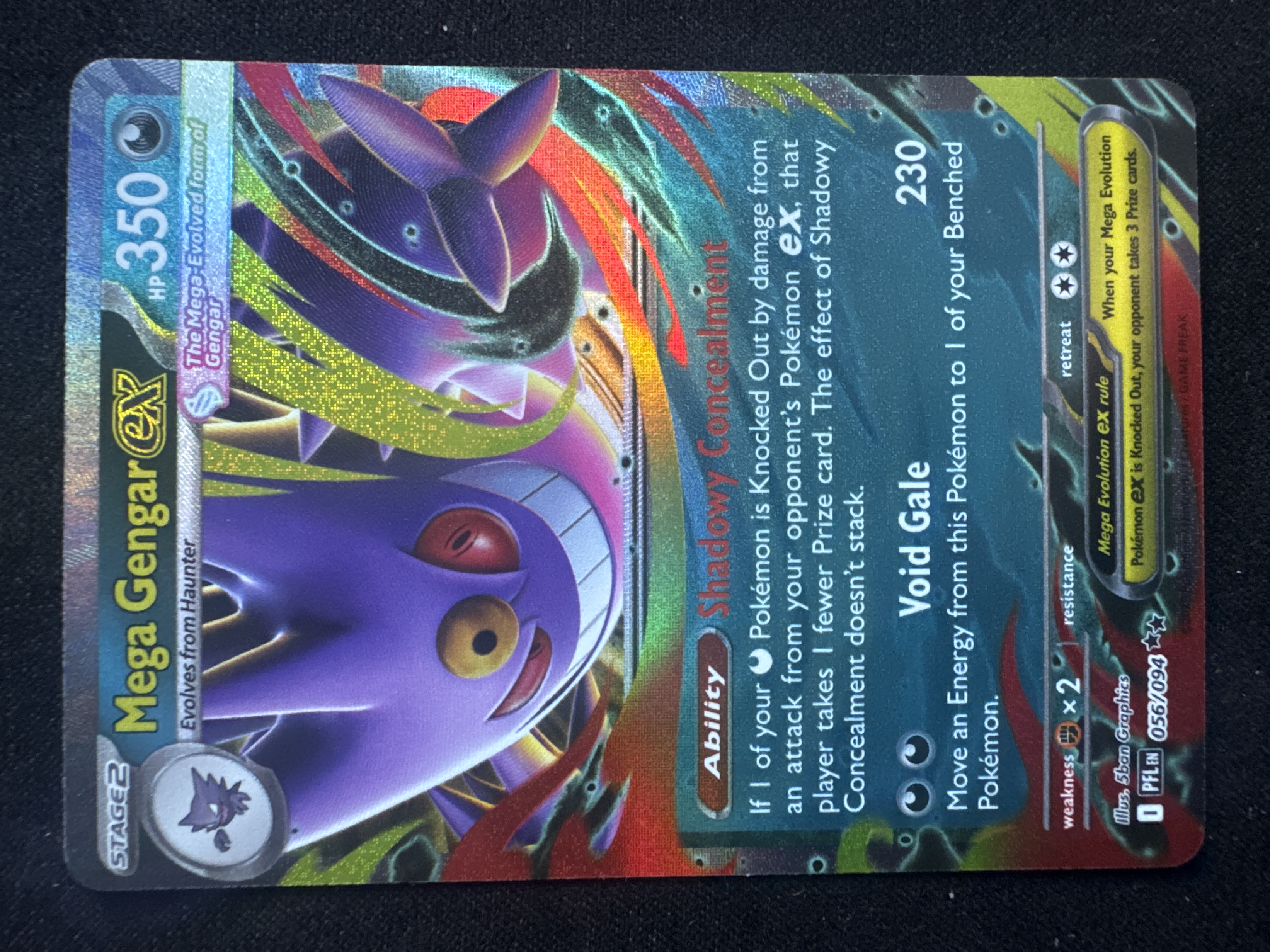 Mega Gengar EX from Phantasmal Flames