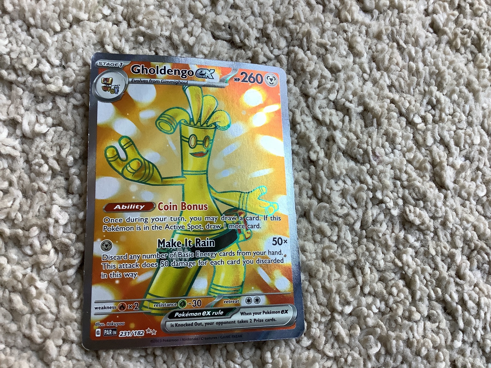 Gholdengo ex from Paradox Rift